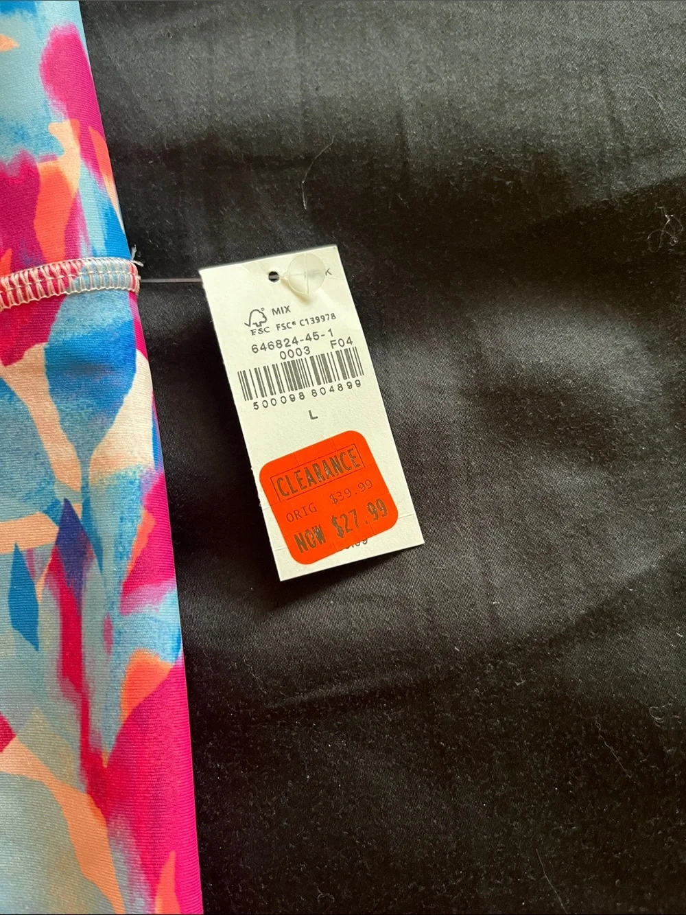 Old Navy Women’s Multicolor Floral Leggings